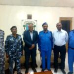 استقبال وفد مستشفى الشرطة عطبرة